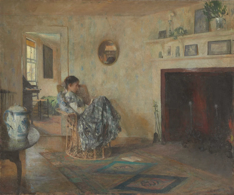 Dzień deszczowy - Frank Weston Benson