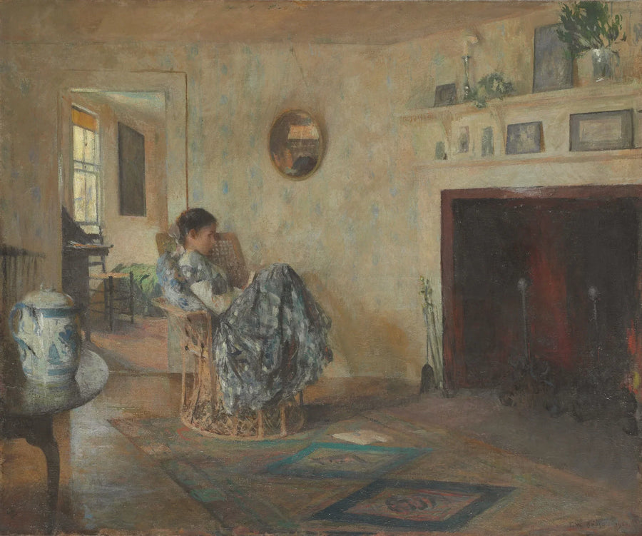 Dzień deszczowy - Frank Weston Benson