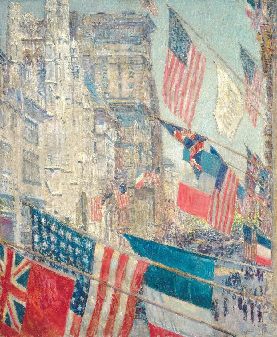 Dzień Sojuszników, maj 1917 - Childe Hassam