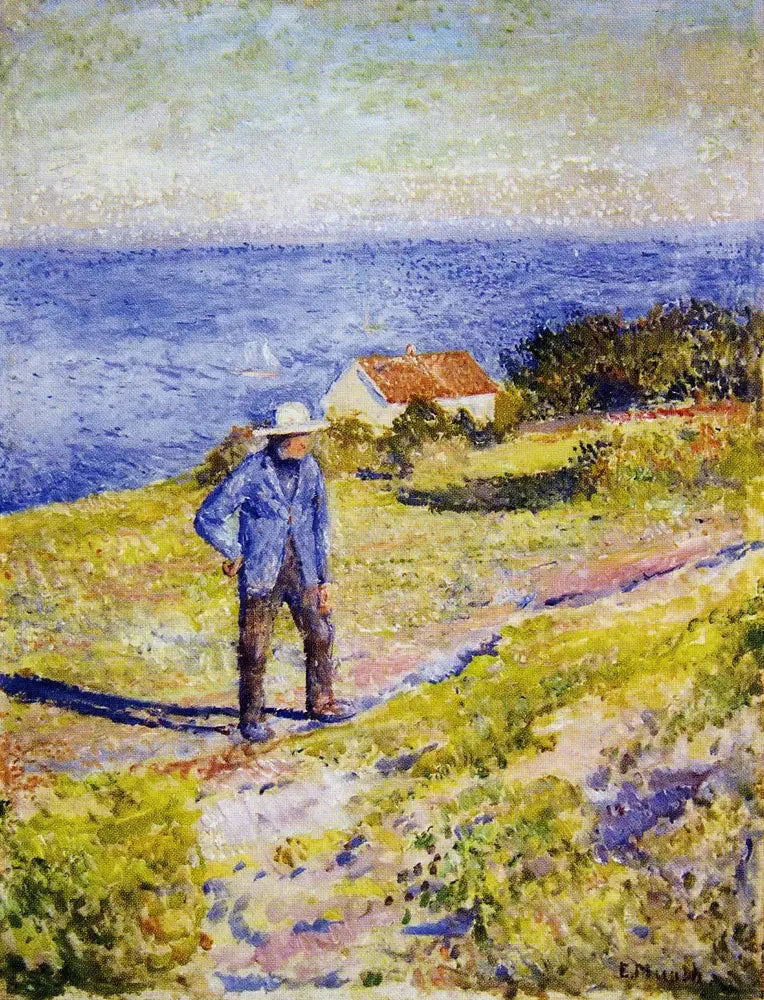 Słoneczny dzień w Åsgårdstrand - Edvard Munch