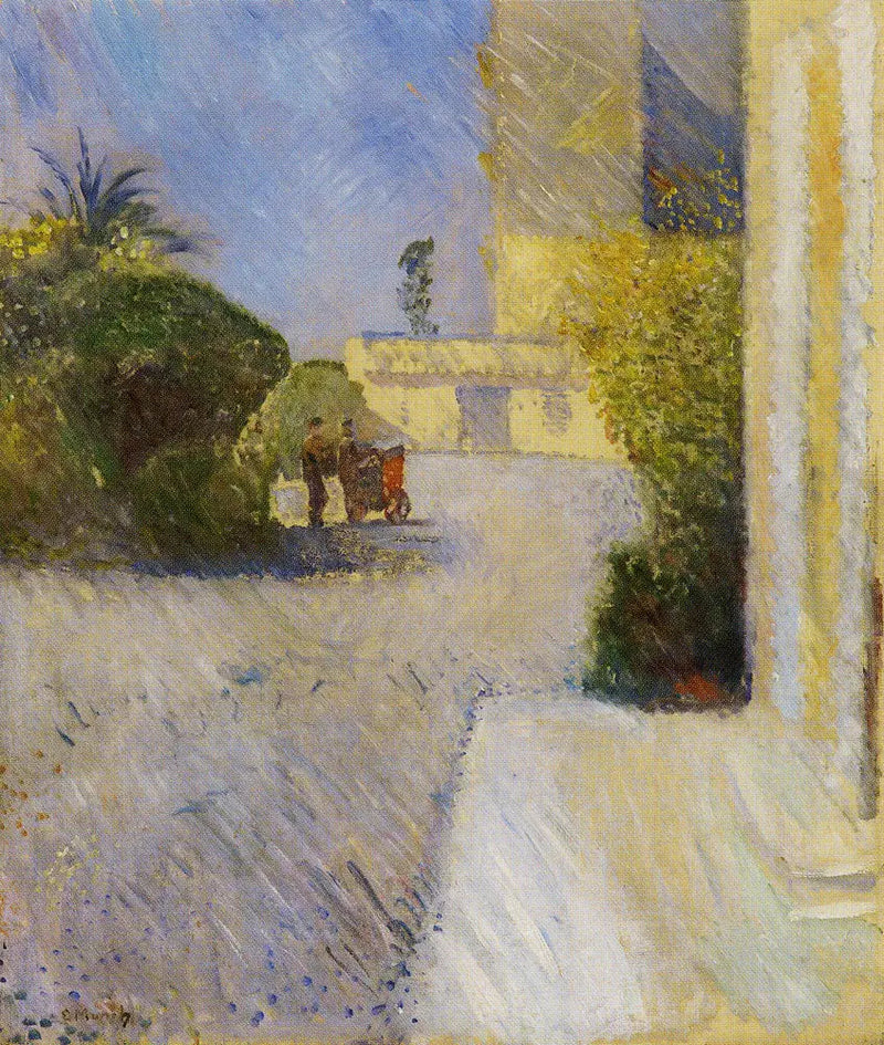 Słoneczny dzień w Nicei - Edvard Munch