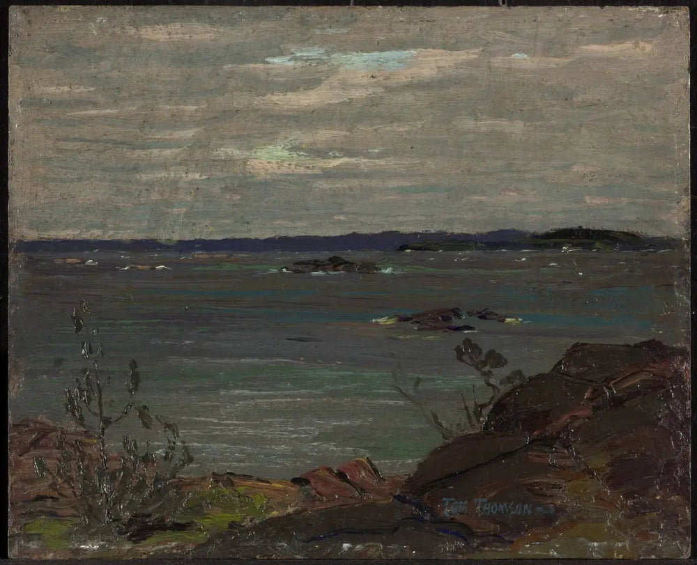 Jour gris Tombeau du géant - Tom Thomson - Alpha Reproduction