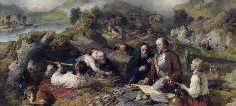 Dzień wynajmu na pustyni - Edwin Henry Landseer