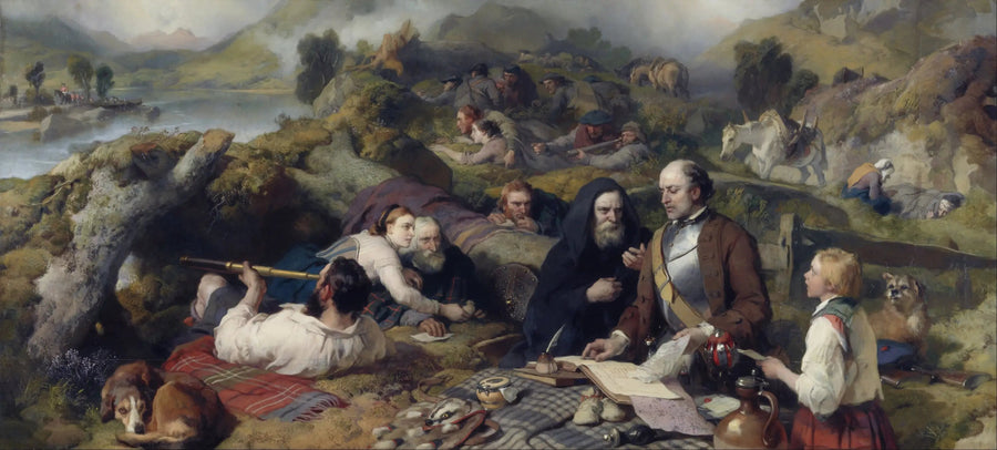 Dzień wynajmu na pustyni - Edwin Henry Landseer
