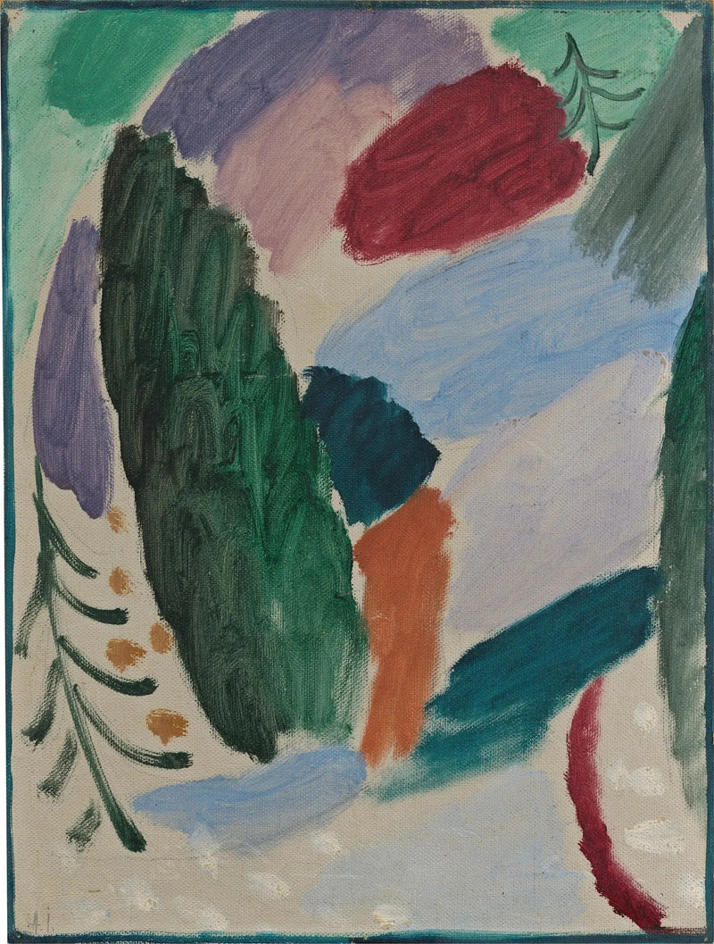 Mroźny dzień - Aleksiej von Jawlensky