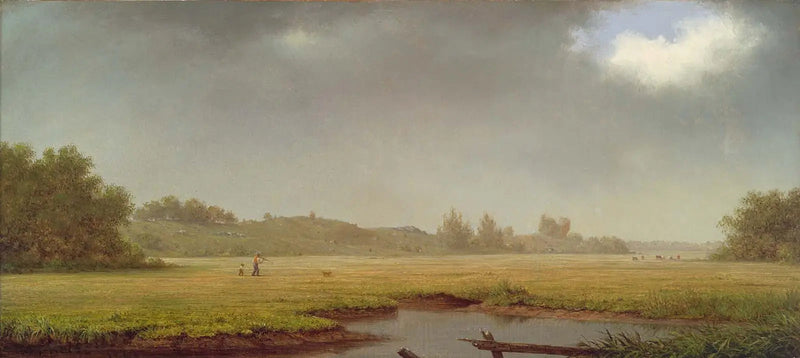 Pochmurny dzień, Rhode Island - Martin Johnson Heade