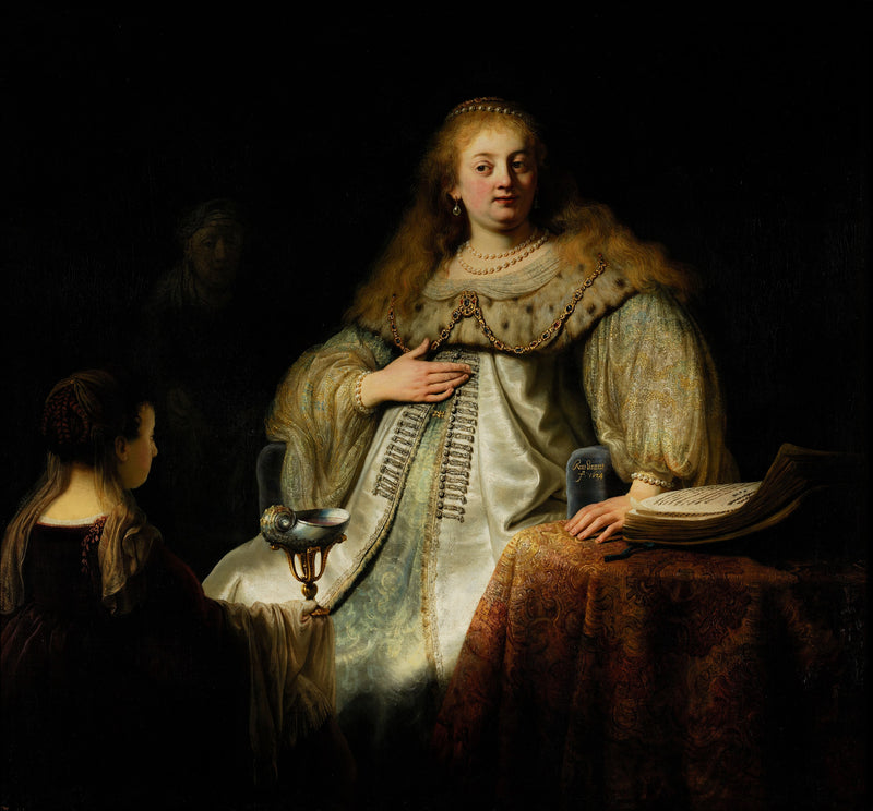 Judyta na bankiecie Holofernesa - Rembrandt