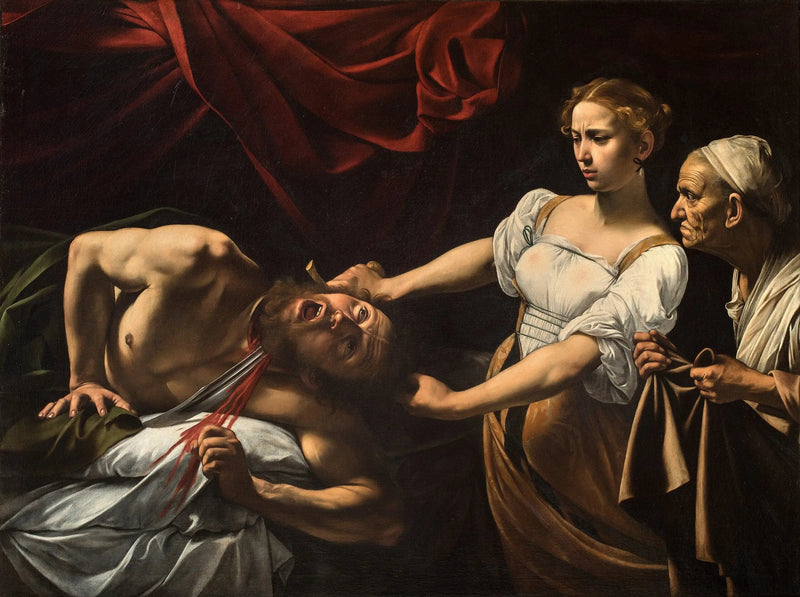 Judith dekapitująca Holofernesa - Caravaggio