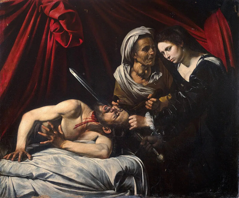 Judith dekapitująca Holofernesa - Caravaggio