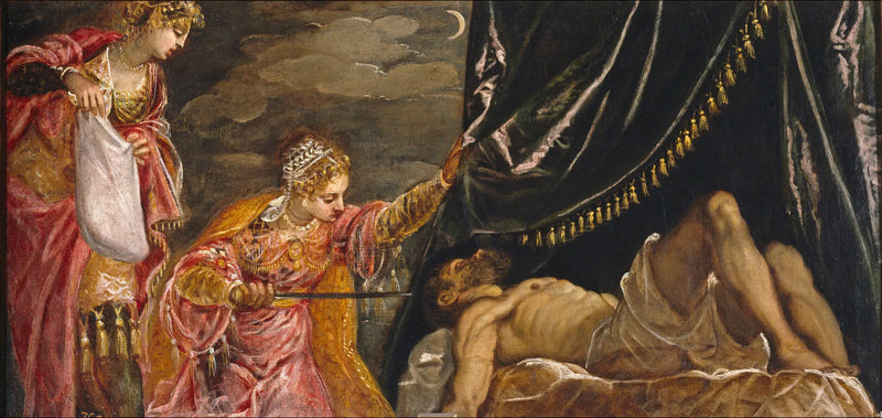 Judith i Holofernes - Jacopo Tintoretto