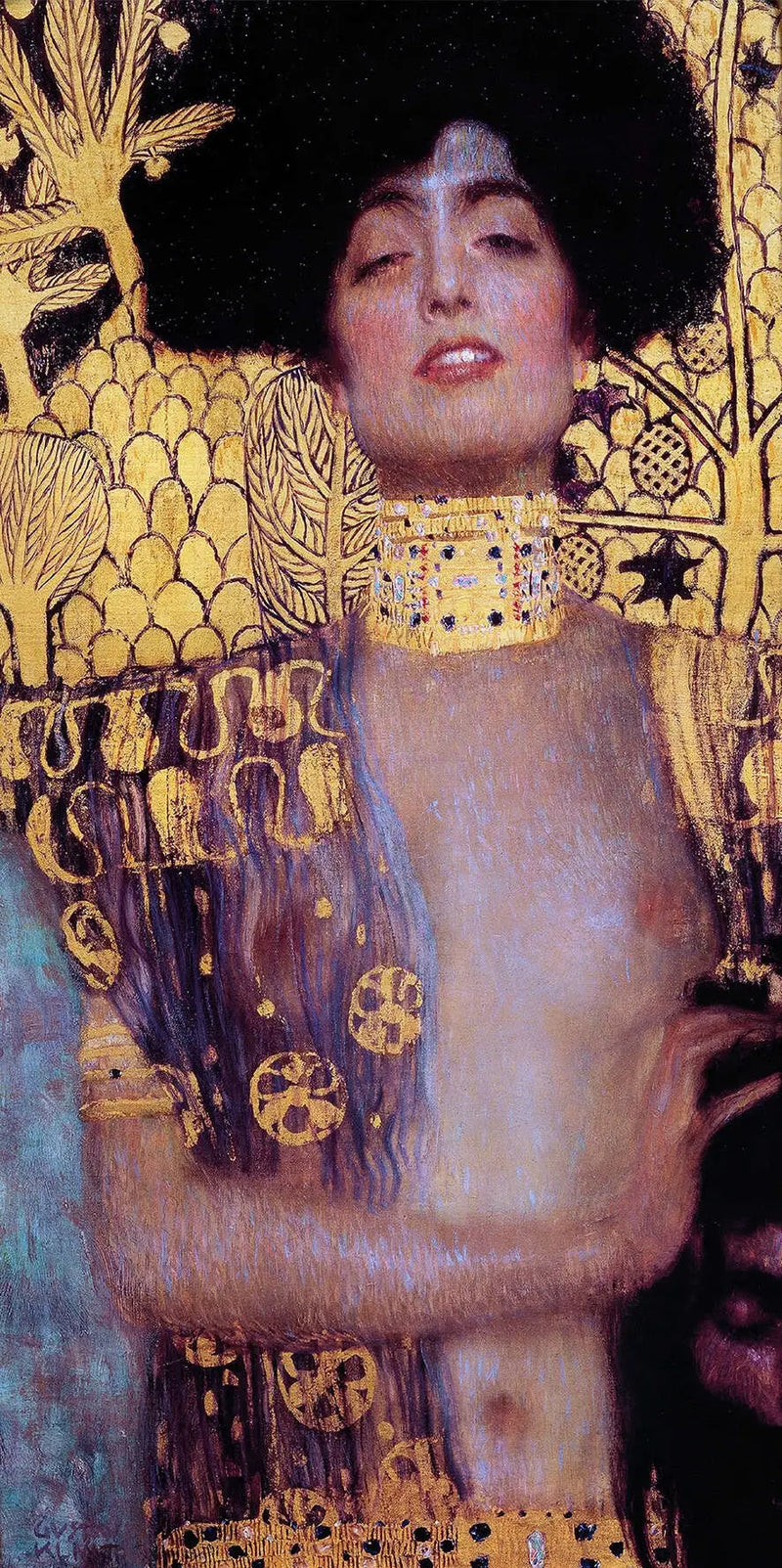 Judyta I (szczegół) - Gustav Klimt