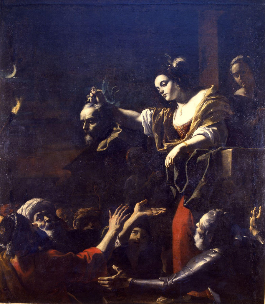 Judith prezentująca głowę Holofernesa - Mattia Preti