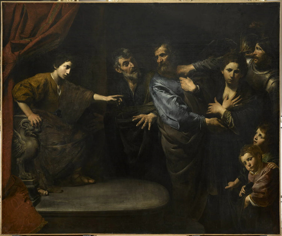 Le jugement de Daniel - Valentin de Boulogne