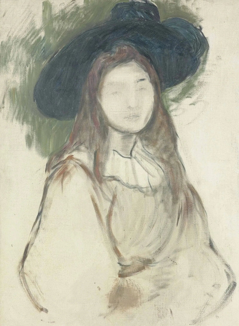 Julie Manet w kapeluszu Wolności - Berthe Morisot