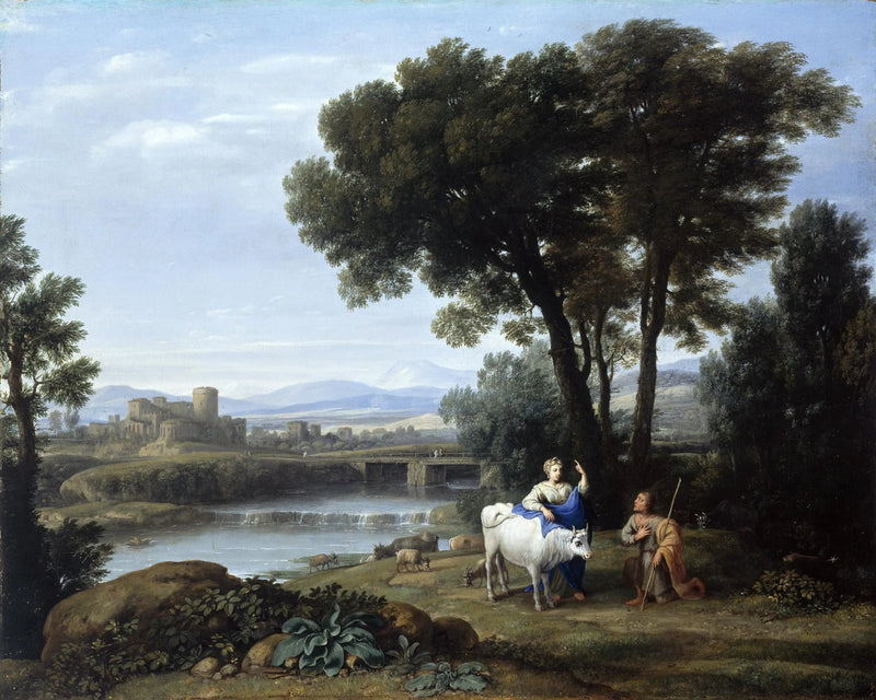 Junon powierza Io opiece Argusa - Claude Lorrain