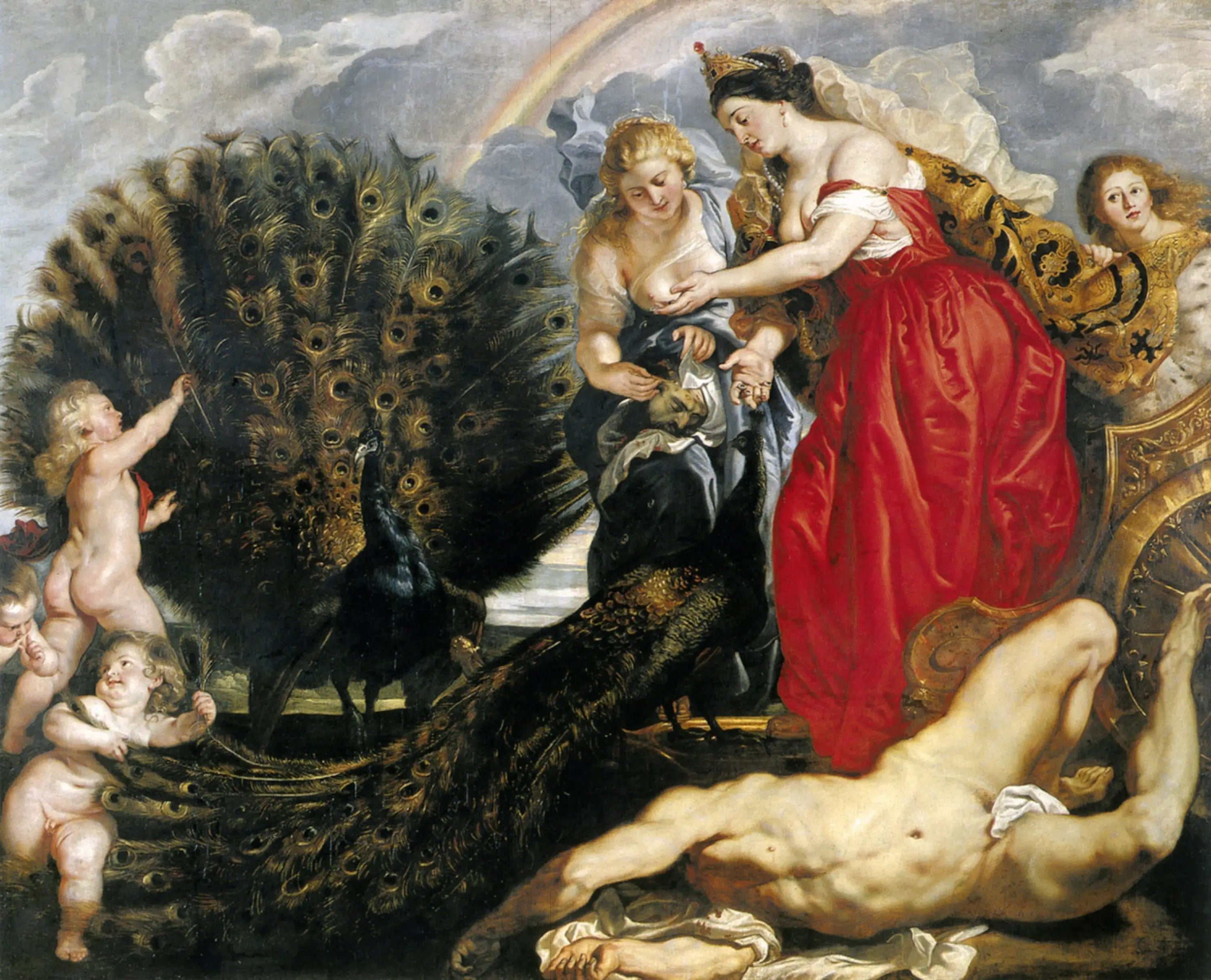Junon et Argus - Peter Paul Rubens image 1 tableau peint à l’huile sur toile
