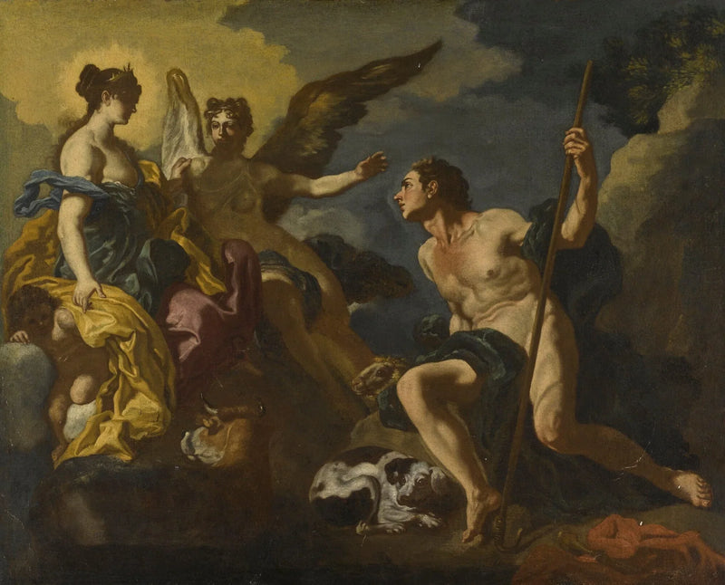 Junon, Io i Argus - Francesco Solimena
