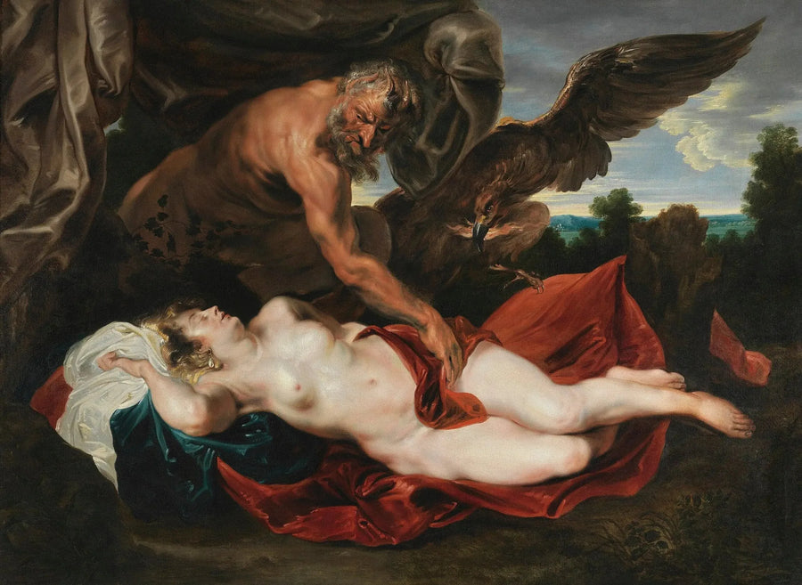 Jowisz i Antiope - Antoine van Dyck