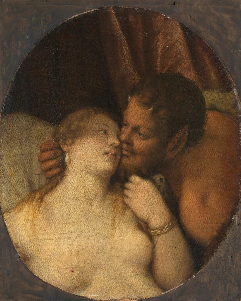 Jowisz i Antiope - Paul Véronèse