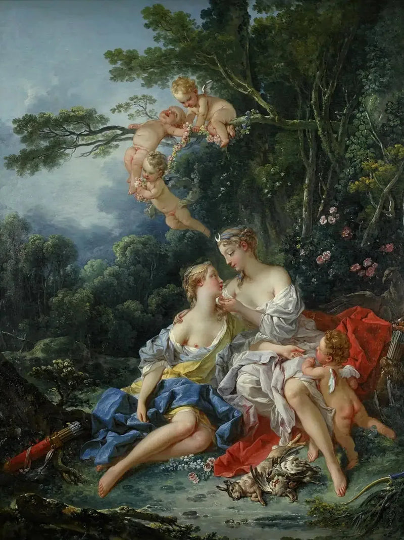 Jowisz i Kalisto - François Boucher