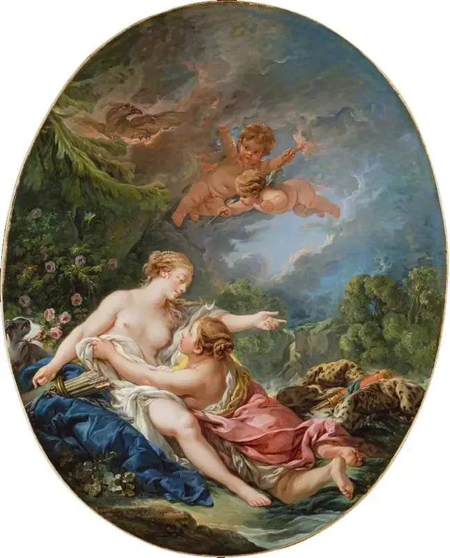Jowisz i Kalisto - François Boucher