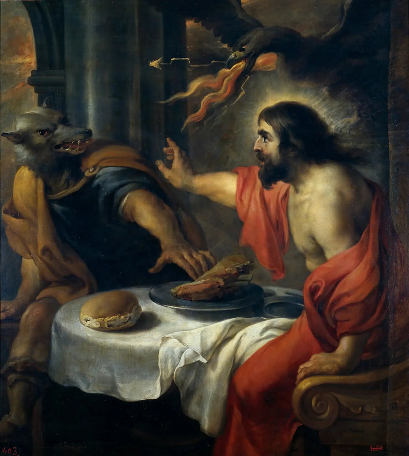 Jowisz i Lykaon - Peter Paul Rubens