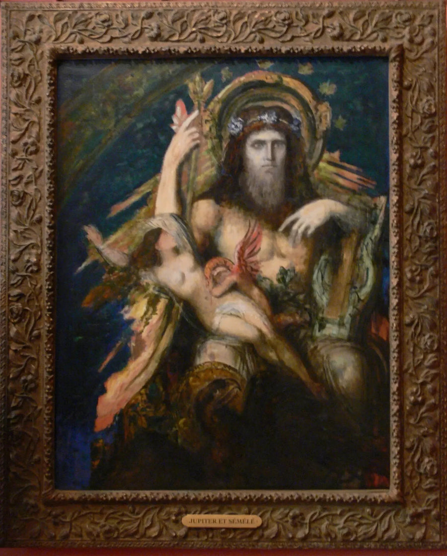 Jowisz i Semele - Gustave Moreau