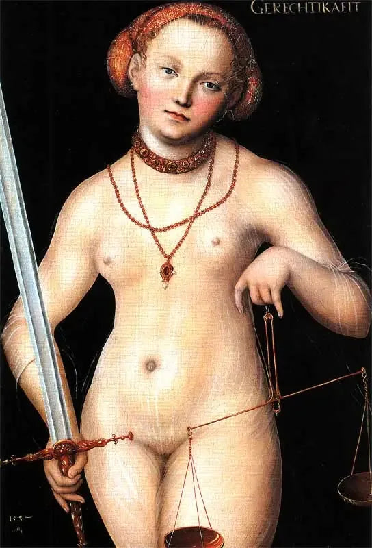 Justice - Lucas Cranach Starszy