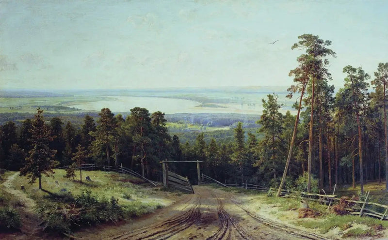 Kama w pobliżu Jelabugi - Iwan Czichkin