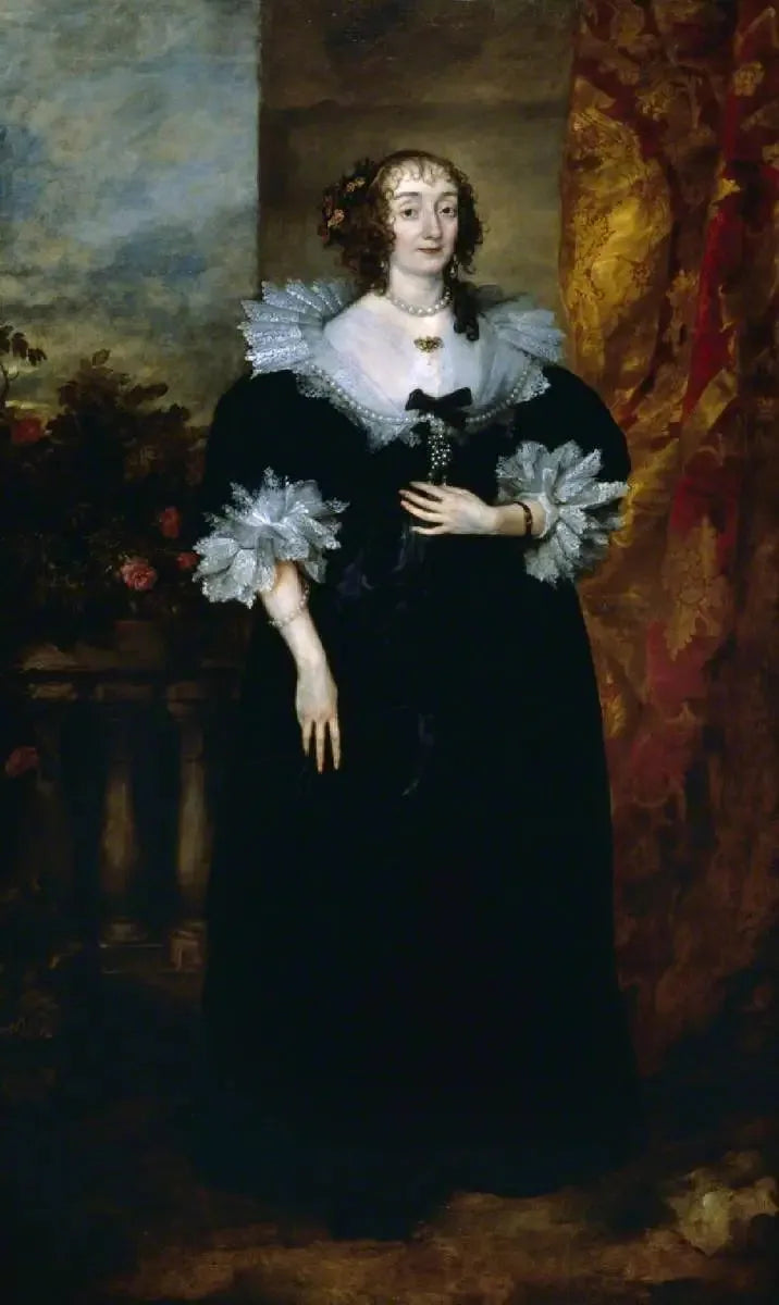 Katherine Manners, duchesse de Buckingham, plus tard marquise d'Antrim (décédée en 1649) - Antoine van Dyck image 1 reproduction d’œuvre d’art à l’huile