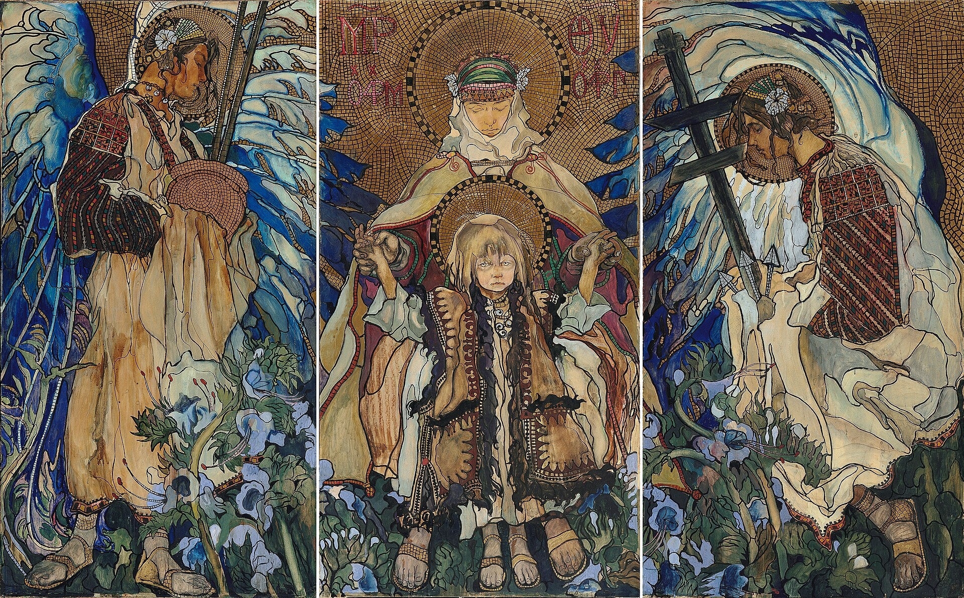 Hutsul Madonna - Kazimierz Sichulski