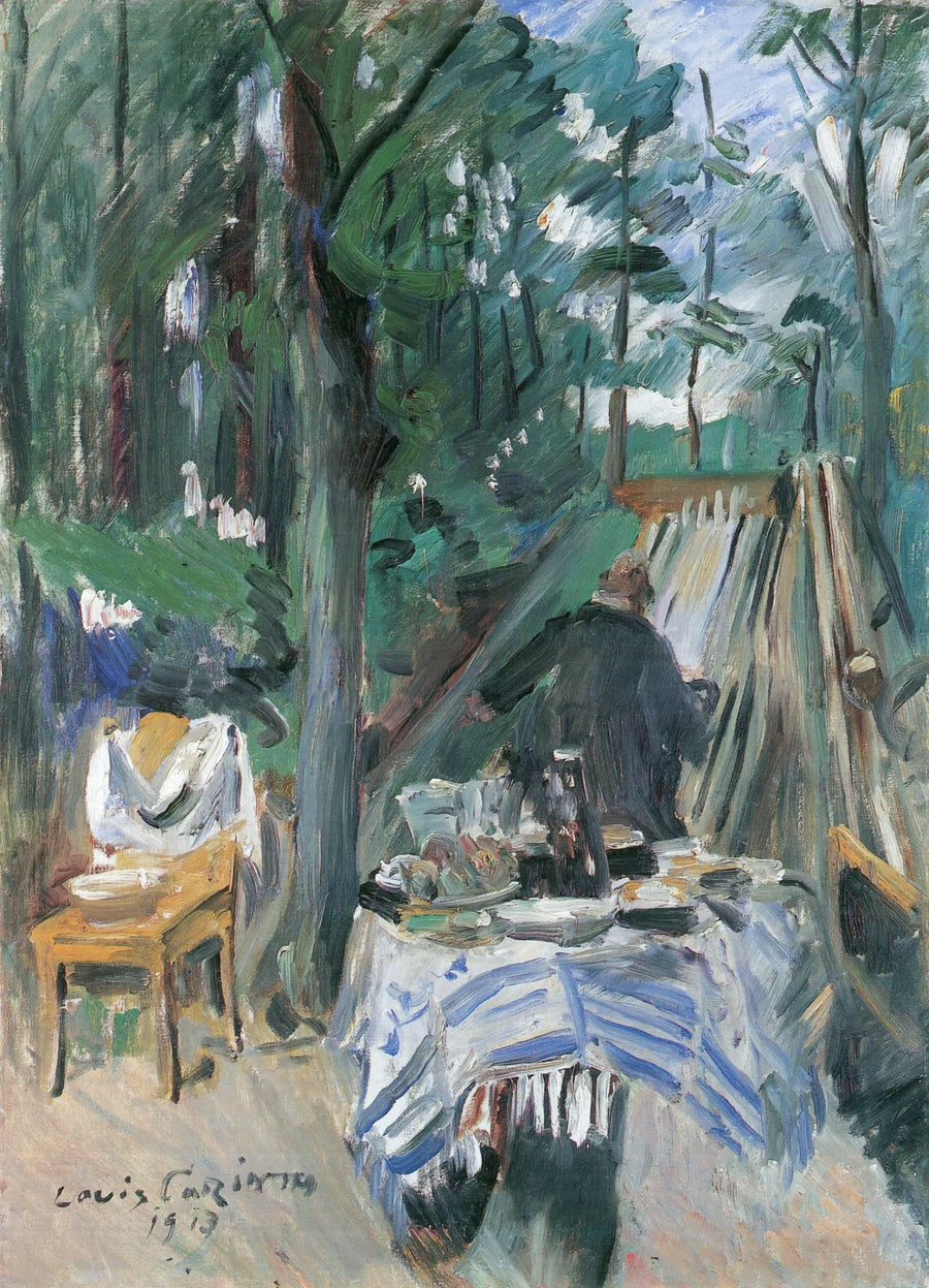 Kegelbahn - Lovis Corinth