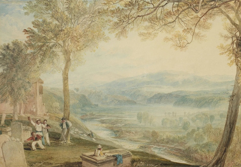 Cmentarz w Kirkby Lonsdale - J. M. W. Turner