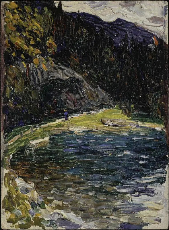 Kochel, dawna Kesselbergstrasse - Wasilij Kandinsky