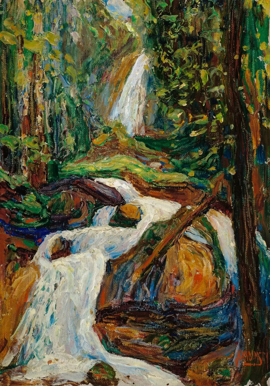 Kochel – Kaskada I - Wasilij Kandinsky