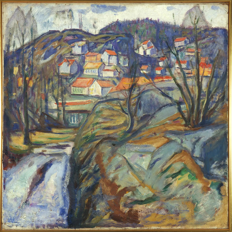 Kragerø wiosną - Edvard Munch