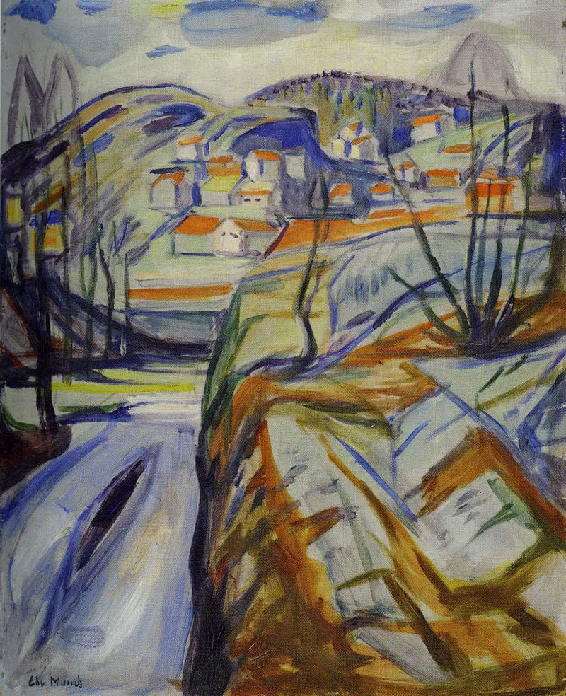 Kragerø wiosną - Edvard Munch