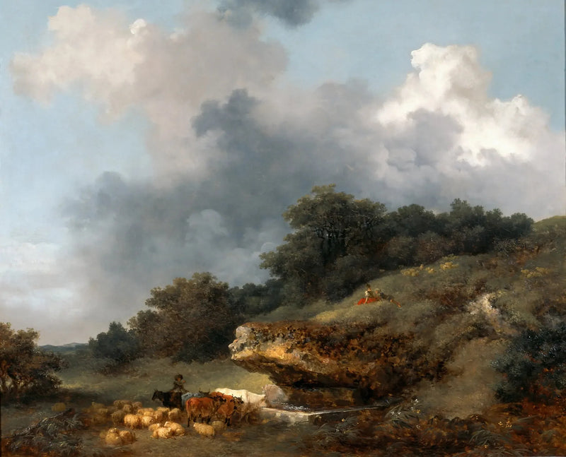 Ujęcie wody - Jean-Honoré Fragonard