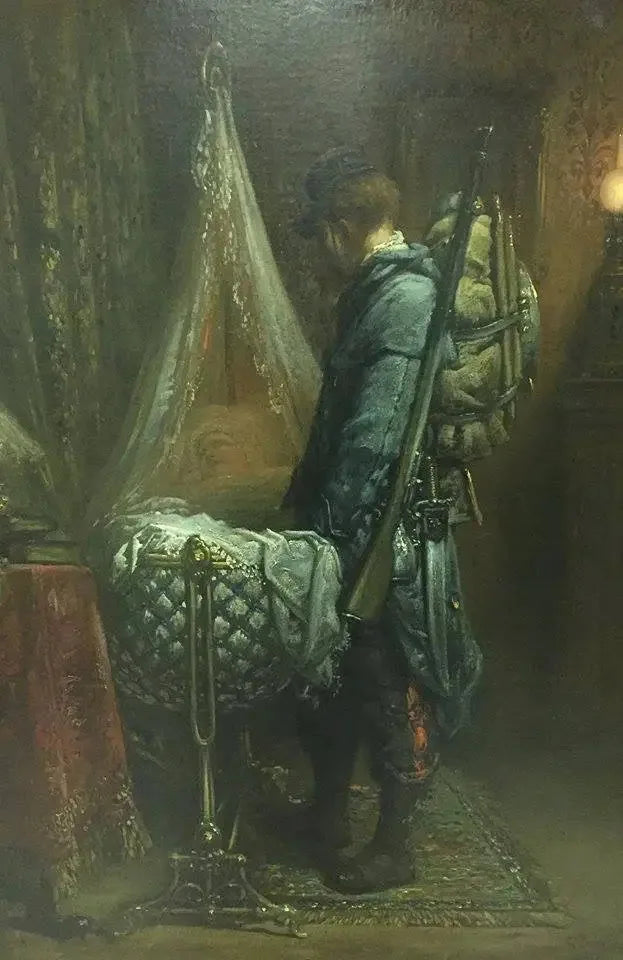 Pożegnanie żołnierza - Gustave Doré