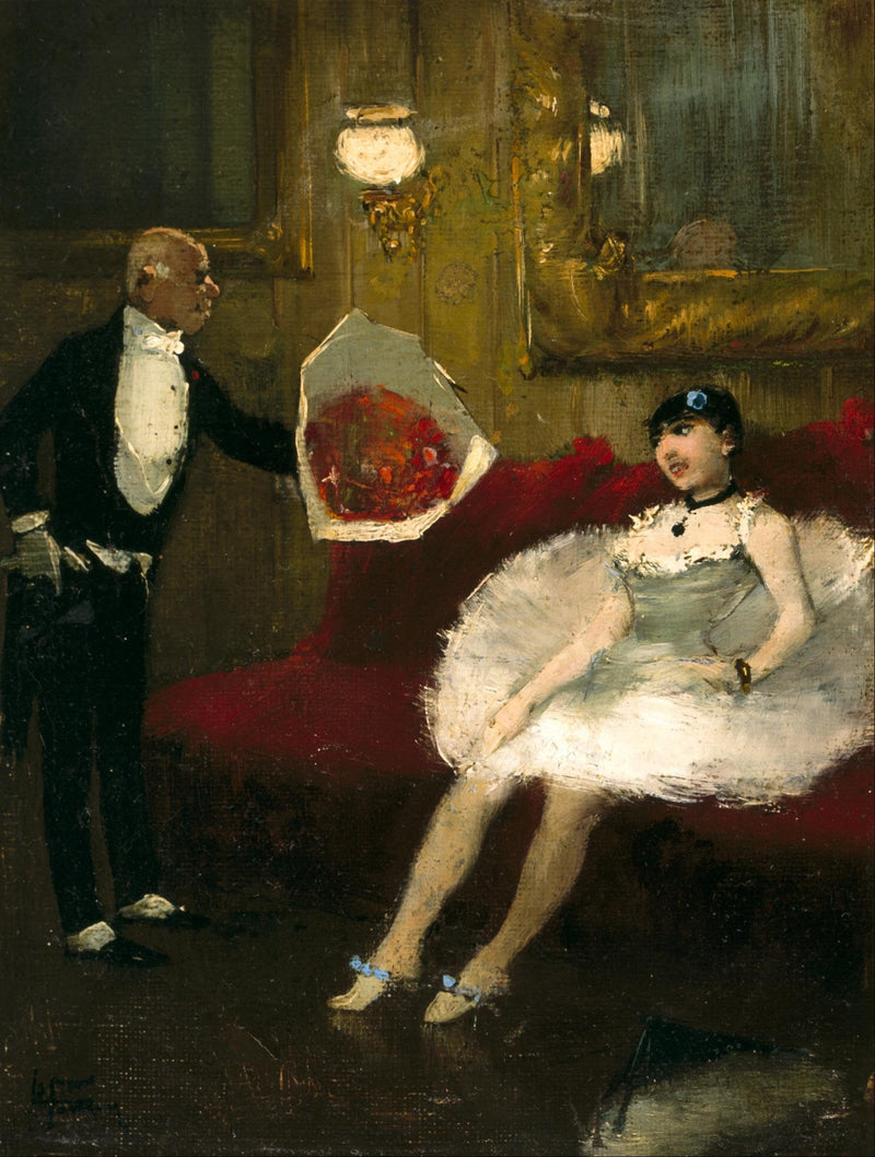 Podziwiający - Jean-Louis Forain