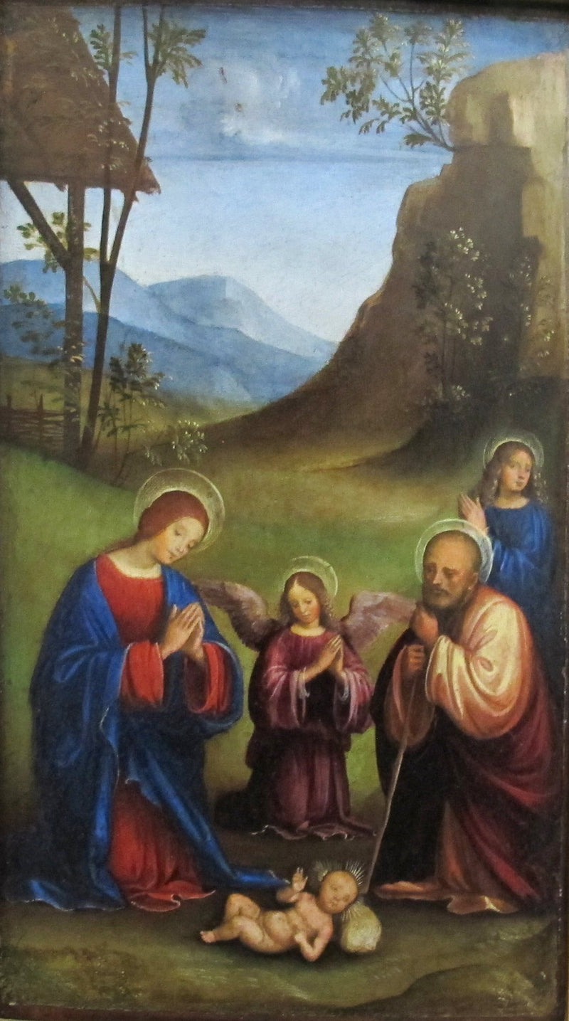 Adoracja Dzieciątka - Francesco Francia
