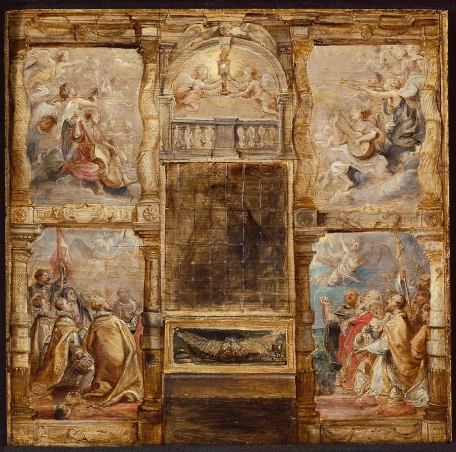 Uwielbienie Eucharystii - Peter Paul Rubens