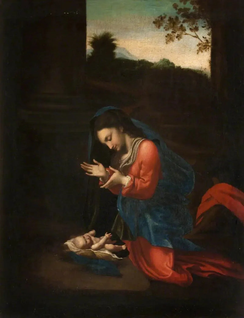 Uwielbienie Matki Boskiej - Antonio da Correggio