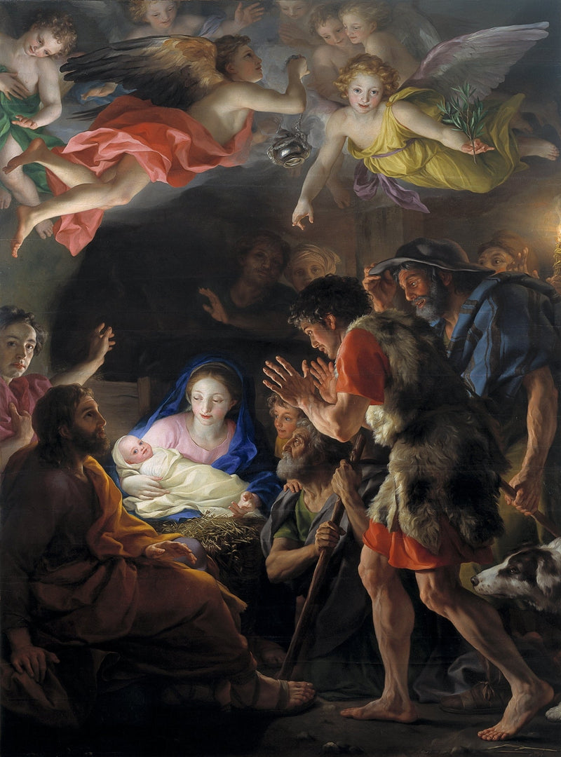 Adoracja pasterzy - Anton Raphael Mengs