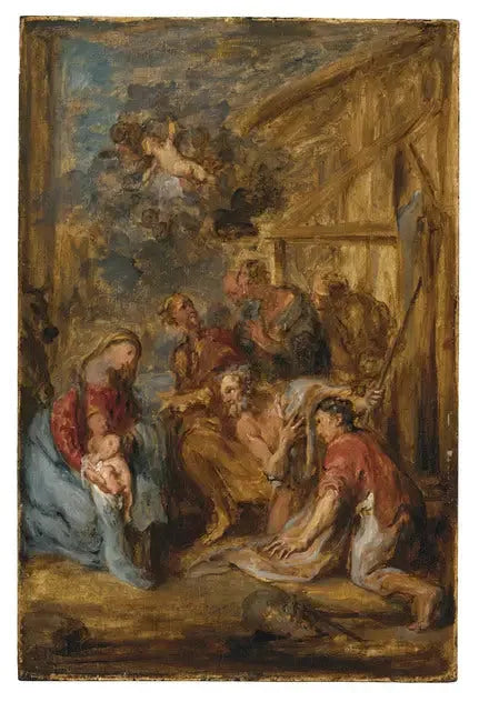 Uwielbienie pasterzy, po 1630 - Antoine van Dyck