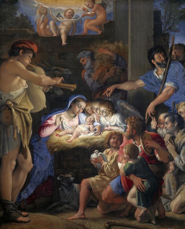 Adoracja pasterzy - Domenichino