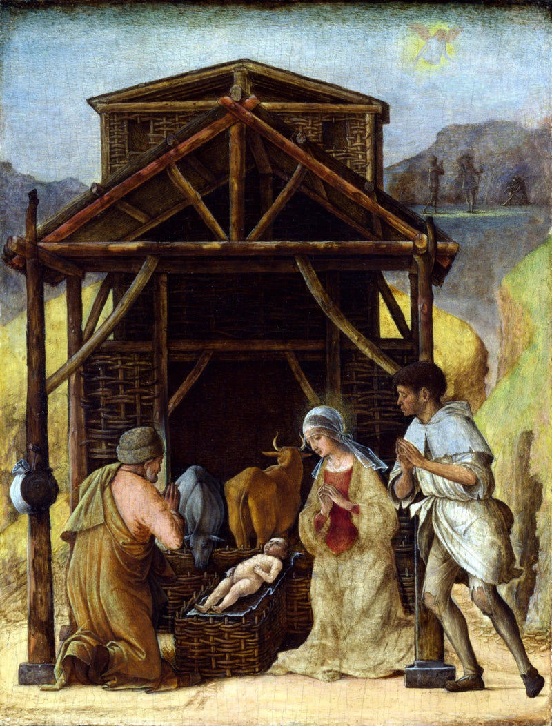 Uczczenie pasterzy - Ercole de’ Roberti