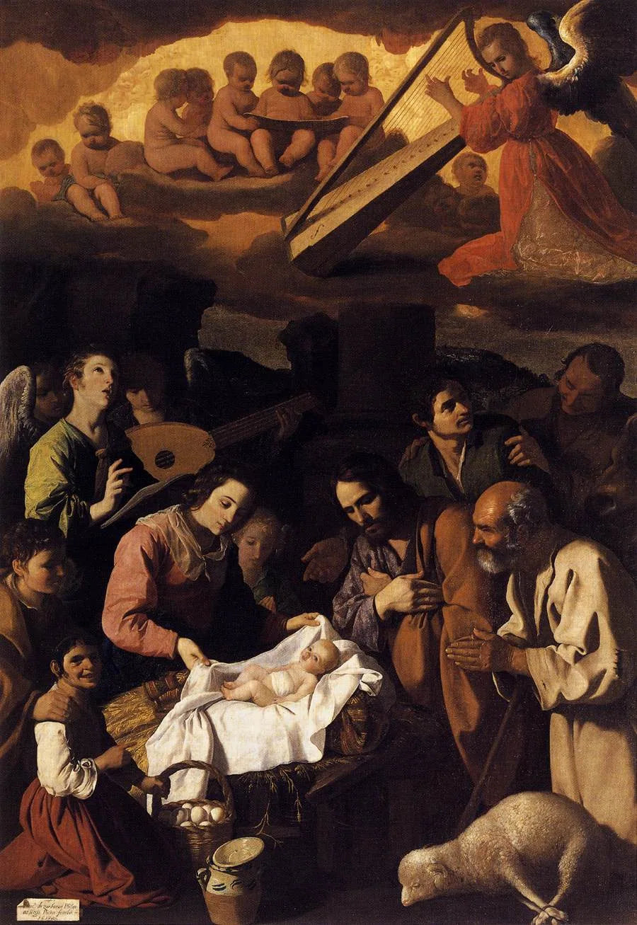 Adoracja pasterzy - Francisco de Zurbarán