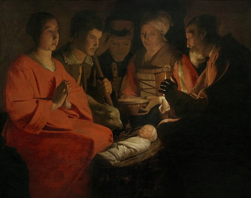 Adoracja pasterzy - Georges de La Tour