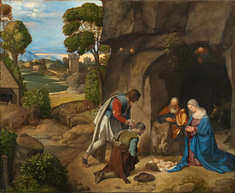 Adoracja pasterzy - Giorgione